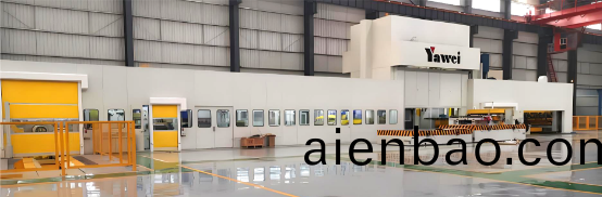 鋁(lv)闆(ban)落(luo)料線